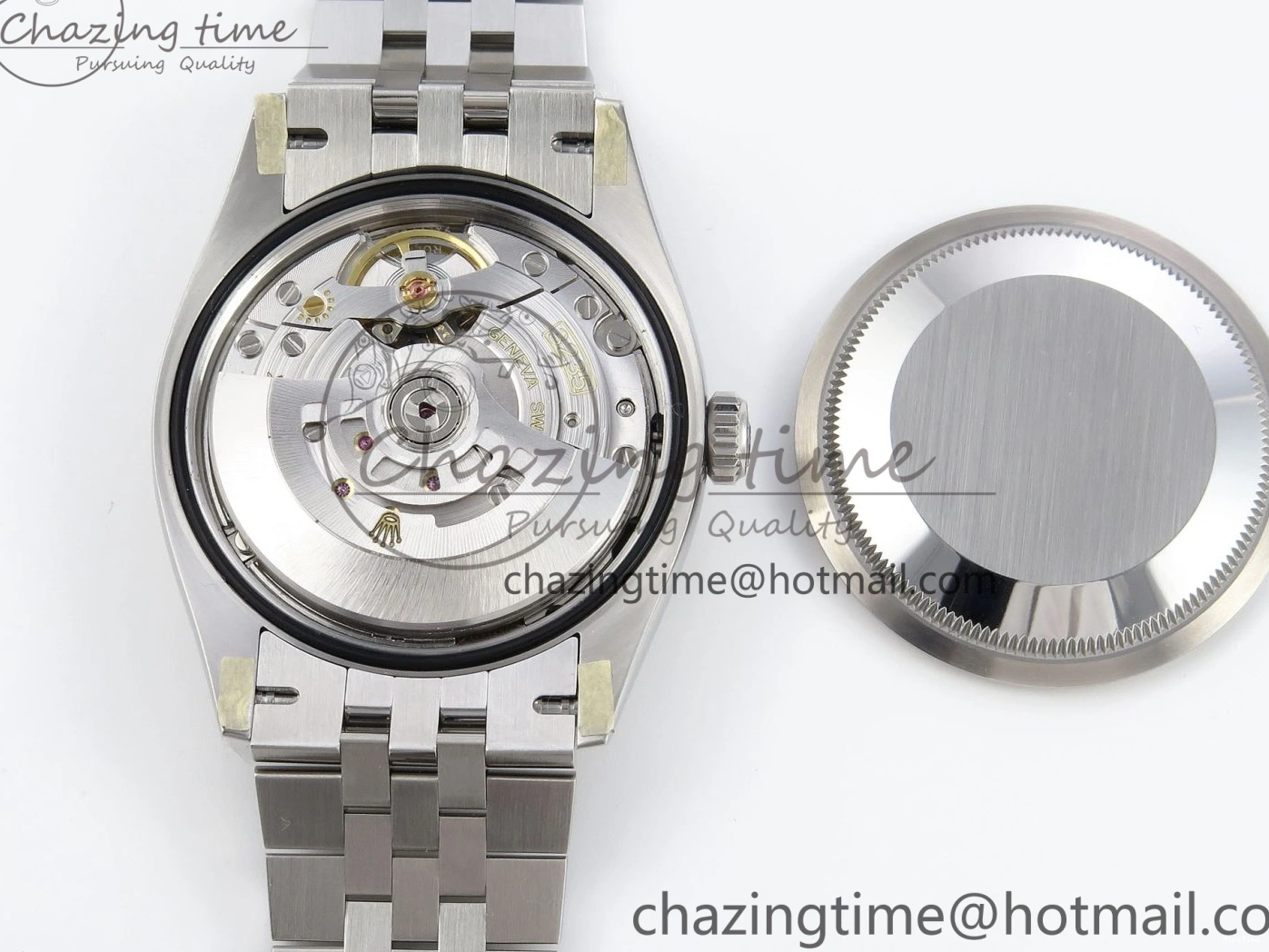 MiroTime 0224 RelaxedFit DateJust 36 126234 Clean 1:1 Best Edition 904L Steel Green Leaf Diamonds Dial on Jubilee Bracelet VR 1975